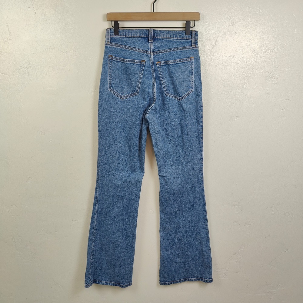 Abercrombie & Fitch The Vintage Flare Jeans Womens 4L 27 Long Blue High Rise - Picture 9 of 13